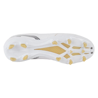 Tenis de Fútbol Fratello Blanco con Dorado para Hombre 0058