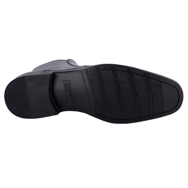 Botines Casuales Mariscal Color Negro Para Hombre 8482