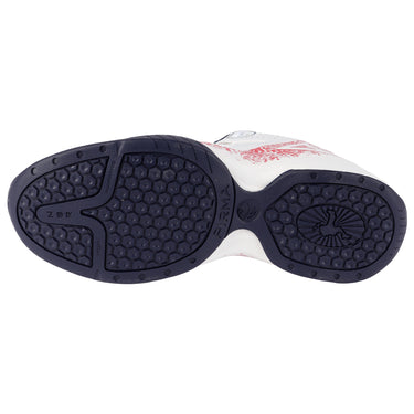 TENIS PIRMA CABALLERO - 2019 - BLANCO ROJO - 25/29