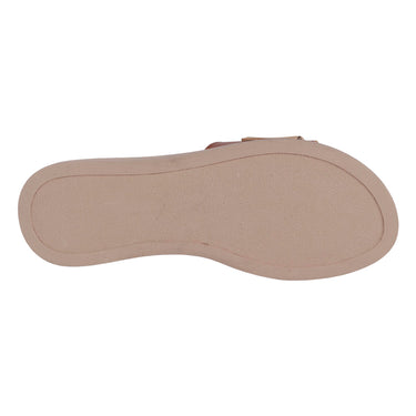 Sandalias Destalonadas Fratello Color Tan Para Mujer 0297