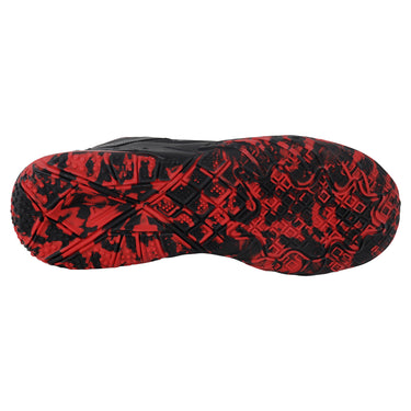 Tenis Deportivos Pirma Negro con Rojo para Hombre 2018