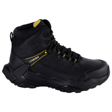 Botas De Trabajo Color Negro Caribu Para Hombre 0966