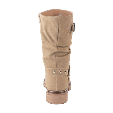 Botas Altas Green Love Color Beige Para Mujer 96243