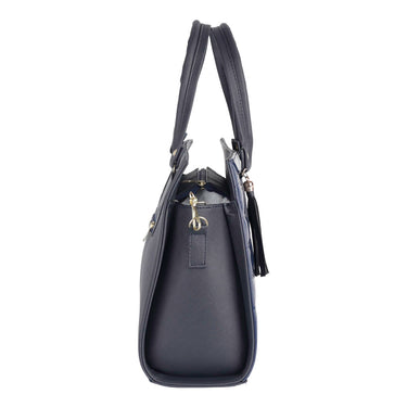 Bolso Tote Fratello Color Azul Marino Para Mujer Bn083