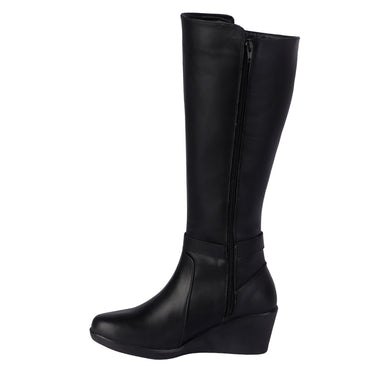 Botas Altas Color Negro Fratello Para Mujer 5532