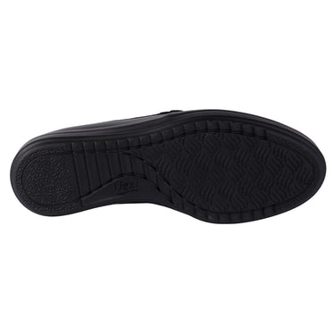 Zapato Confort Flexi De Piel Color Negro Para Mujer 109408