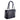 Bolsas Casuales en Piel Charol Texturizado Fratello Color Negro para Mujer BCHA59-3474