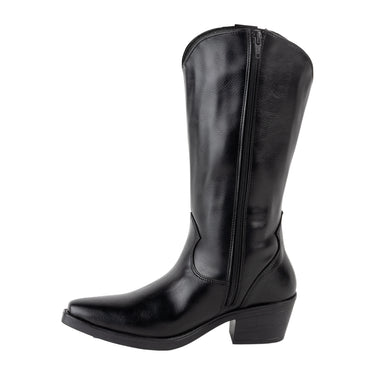 Botas Vaqueras Green Love Color Negro Para Mujer 96220