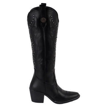 Botas Vaqueras Fratello Color Negro para Mujer 1032