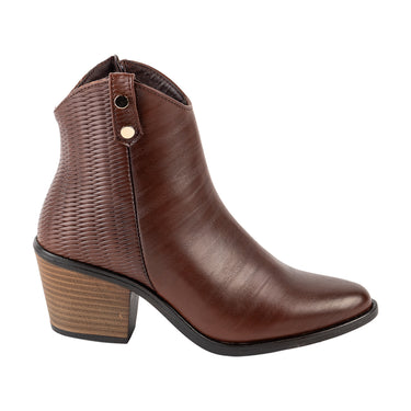 Botas Casuales Fratello Color Madera Para Mujer 26701