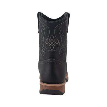Botas Vaqueras Fratello Color Negro Para Hombre 0R-26