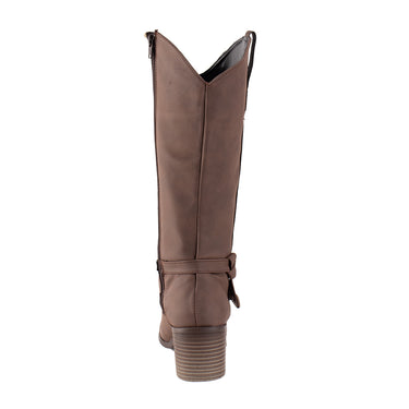Botas Vaqueras Fratello Color Moka Para Mujer 9865