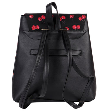 Mochila Negra Para Fratello Dama 0m10 Cerezas Negro Cerezas