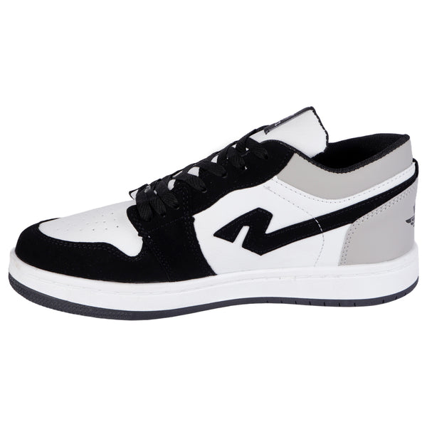 TENIS Fratello - 0101 - NEGRO BLANCO GRIS - 22/25