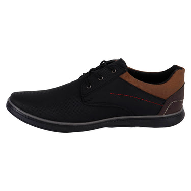 Zapatos Blucher Fratello Color Negro Para Hombre 5513