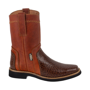 Botas Vaqueras Fratello Color Tabaco Para Hombre 0485