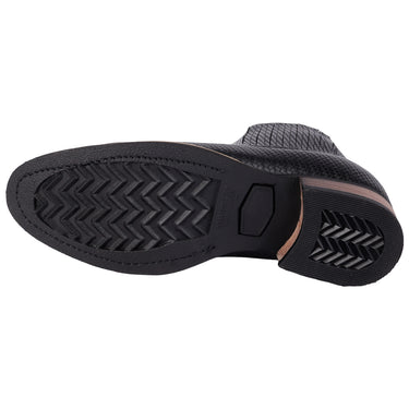 Botines Vaqueros Color Negro Fratello Para Hombre 0048