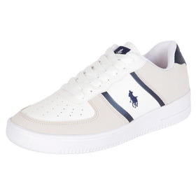 TENIS POLO HPC - 0222 - BLANCO MARFIL AZUL - 25/29