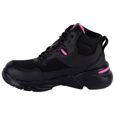 Bota Industrial Cliff Color Negro Para Mujer 2134