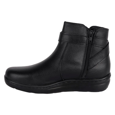 Botín Casual Plataforma Fratello Color Negro Para Mujer 5013