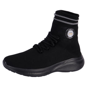 TENIS Fratello - 1050 - NEGRO NEGRO GRIS - 22/26