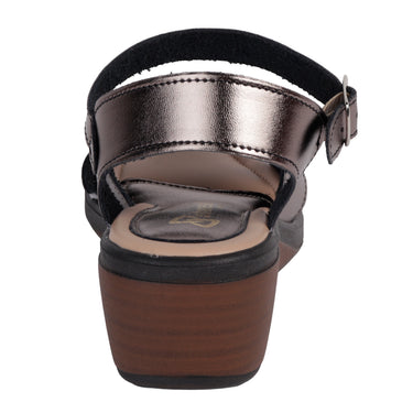 Sandalia Casual Fratello Color Inox Para Mujer 2021