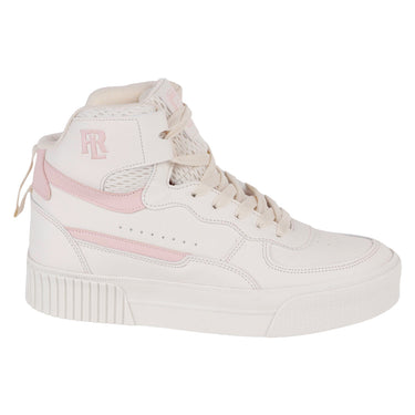 Tenis De Bota Urbanos Fratello Color Latte En Combinación Con Rosa Para Mujer 2093