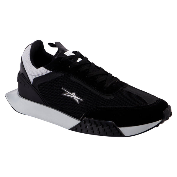 TENIS EESCORD - 0745 - NEGRO PLATA - 25/29