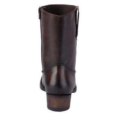 Bota Vaquera Fratello De Piel Color Cafe Para Hombre 10138-1