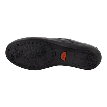 Zapatos Confort en Piel Fratello Color Negro para Mujer 0230