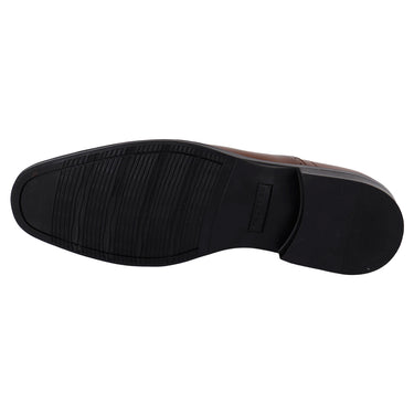Zapato Formal De Piel Mariscal Color Miel Para Hombre 8410