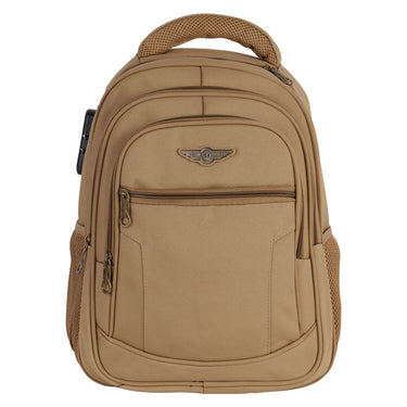 Mochila Escolar Fratello Color Arena Qf1607 Can Arena Liso