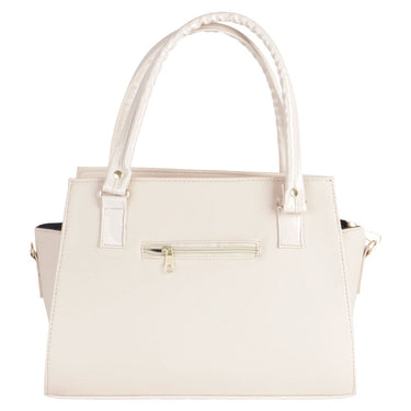 Bolso Tote Fratello Color Beige Claro Para Mujer Bn086 Beige Lisa Oro