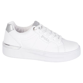 TENIS POLO HPC - 4277 - BLANCO PLATA - 22/26