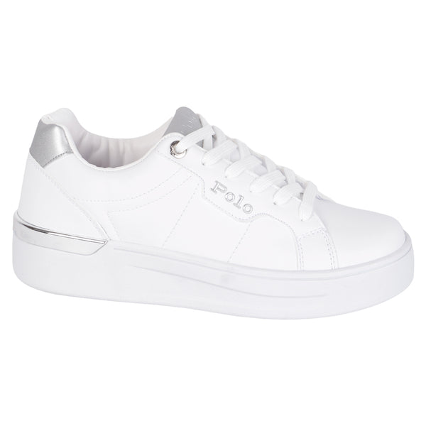 TENIS POLO HPC - 4277 - BLANCO PLATA - 22/26