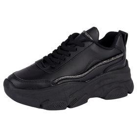 TENIS INAMORATO - CELESTE - NEGRO - 23/26