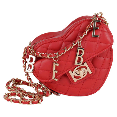 Bolsa de Mano en Forma de Corazón Bebe Color Rojo para Mujer SOLANA