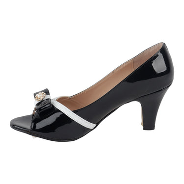 Zapatillas Abierta Fratello Color Negro para Mujer 0523