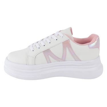 Tenis Casuales Fratello Color Blanco para Mujer 2043