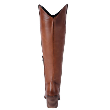 Botas Altas Color Café Fratello Para Mujer 9850