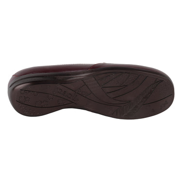 Zapato Confort en Piel de Borrego Fratello Color Rojo para Mujer 0809