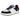 Tenis Urbanos Charly Color Blanco Y Negro Para Hombre 1087469