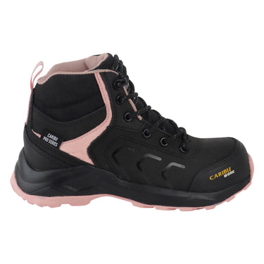 Botas Industriales Fratello Color Negro Rosa Para Mujer 0349-D