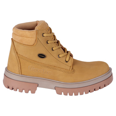 Caribu Botas Combat Color Mostaza Para Mujer 0616-t 0616-t