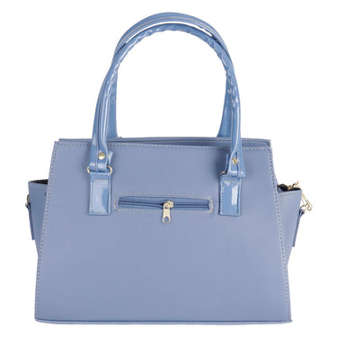 Bolso Tote Fratello Color Azul Para Mujer Bn086 Azul Claro Lisa Oro