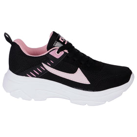 TENIS Fratello - 2200 - NEGRO ROSA - 23/26