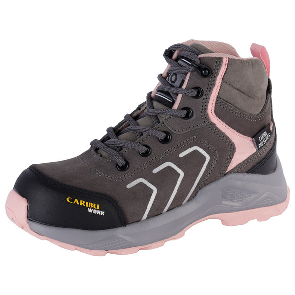 ZAPATO CARIBU - 0349-D - GRIS ROSA - 22/26