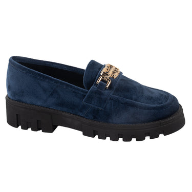 Mocasines Casuales Fratello Color Azul Para Mujer 1004