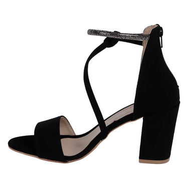 Zapatillas Elegantes Fratello Color Negro Para Mujer 0385