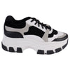 TENIS Fratello - 0048 - NEGRO GRIS BLANCO - 22/26